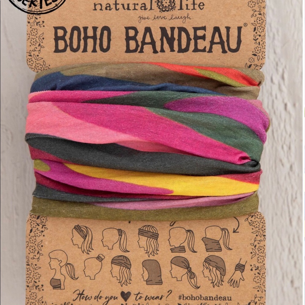 Natural Life Boho Bandeau Wear 11 Ways Abstract